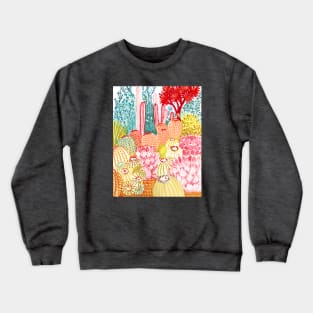 Sorbet Cactus Garden Crewneck Sweatshirt